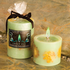 Flower Candle Lamps (Green)