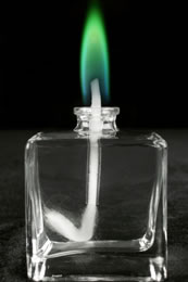 Green Colour Flame Lamp Refill