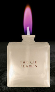 Pink Colour Flame Lamp