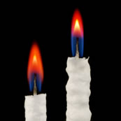 Red Colour Flame Votive Candles